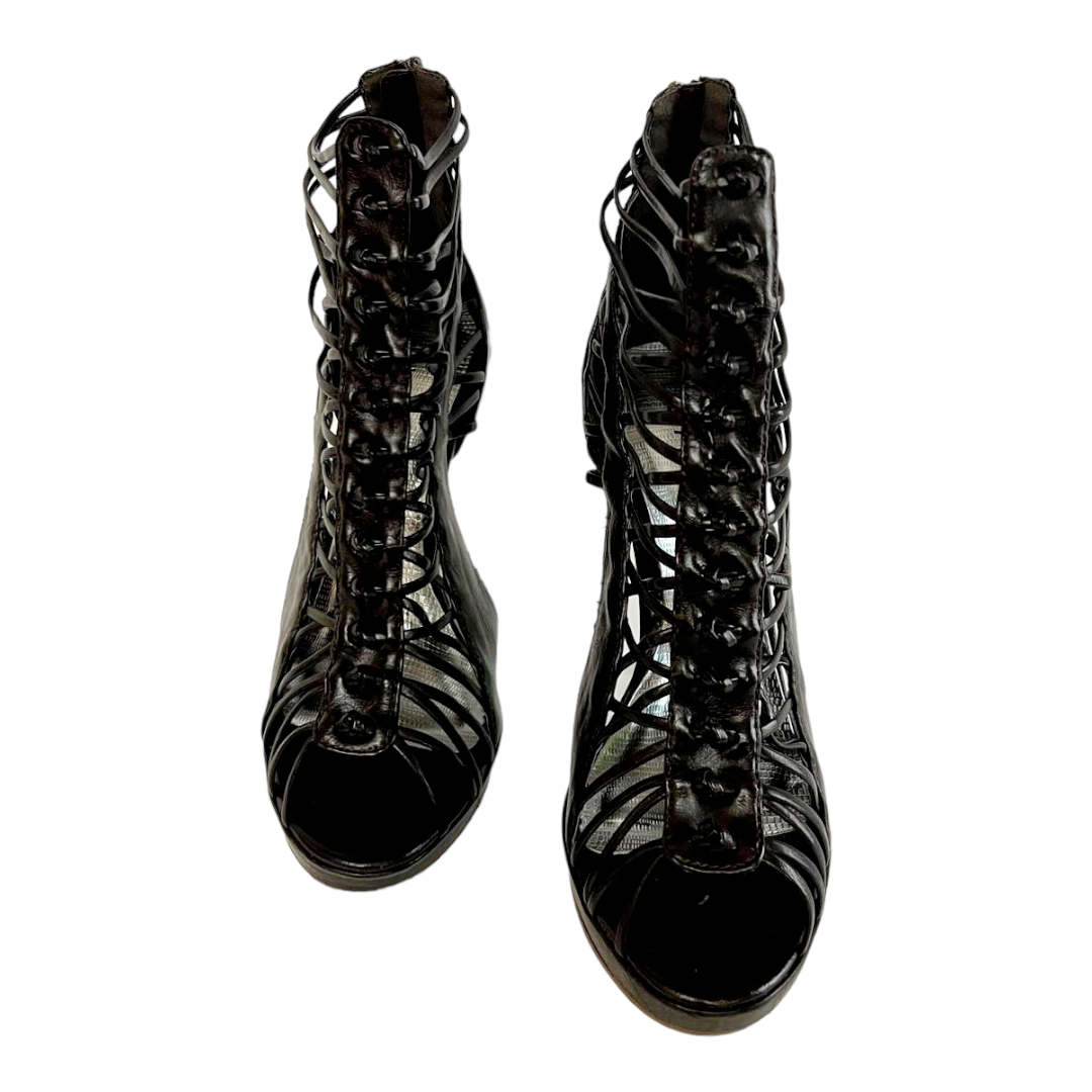 NEW *Black Strappy Sandal by Liliana w/ Box (Size 9)