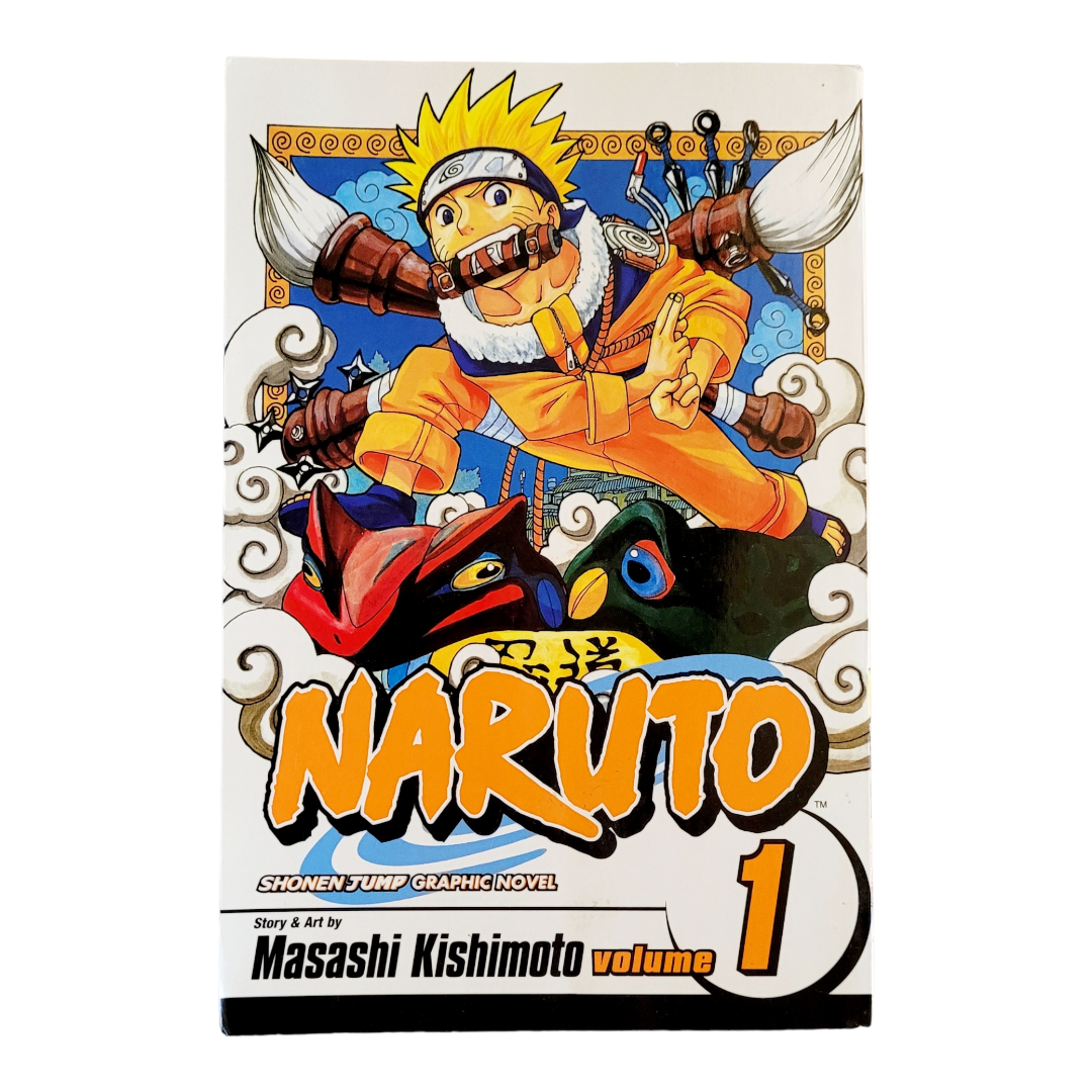 “Naruto” Books #1 & #30 Shonen Jump Manga