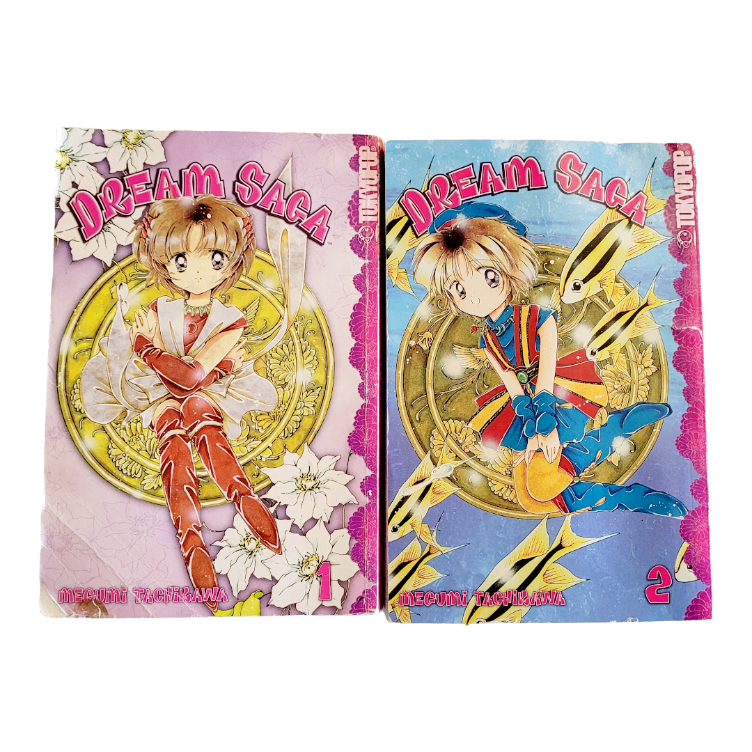 “Dream Saga” Magna Tokyopop Books Volumes #1 & #2