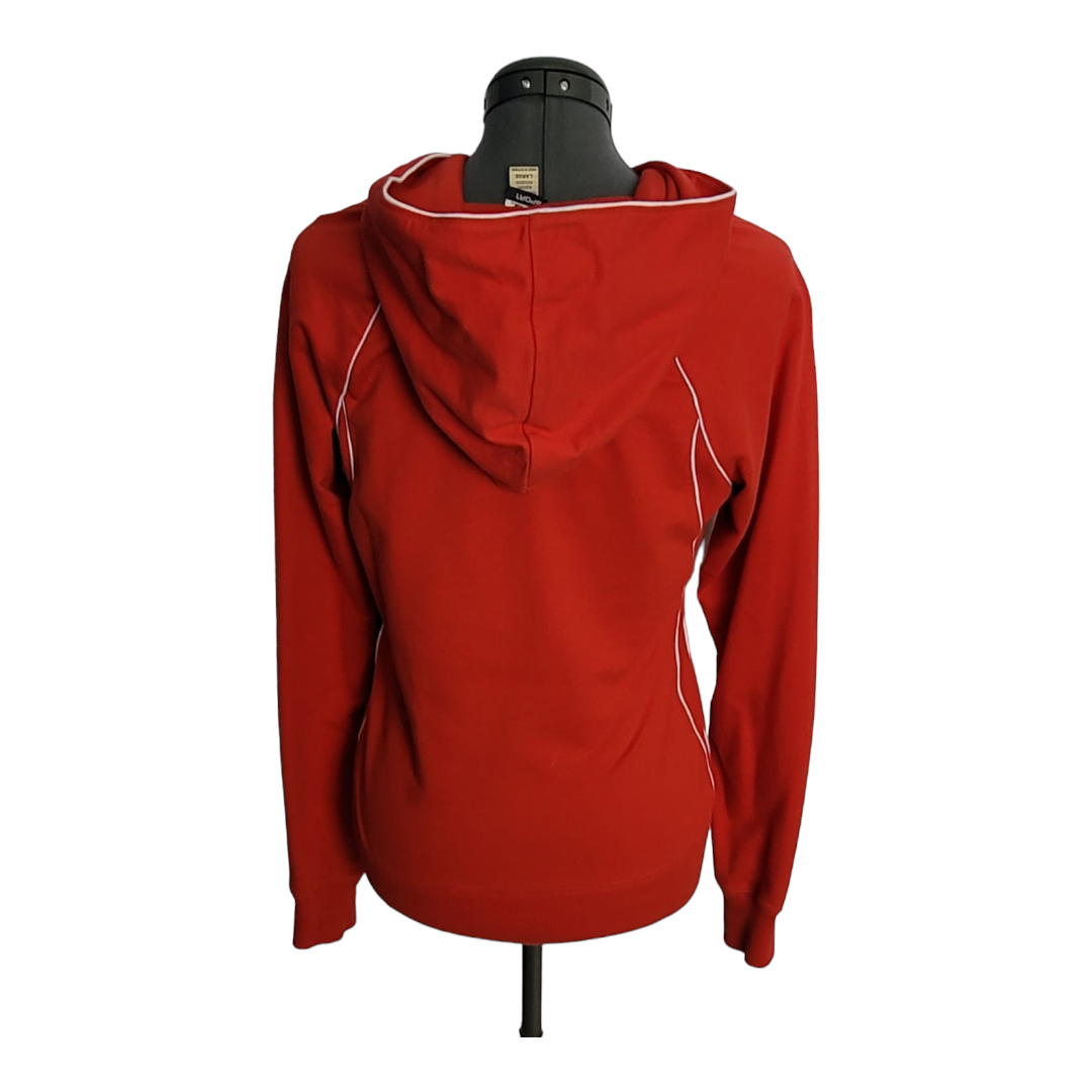 Ladies *Red Lobo Hooded Sweatshirt (Size Large)