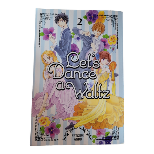 “Let's Dance a Waltz, Vol. 2” Natsumi Ando Paperback Book *Manga