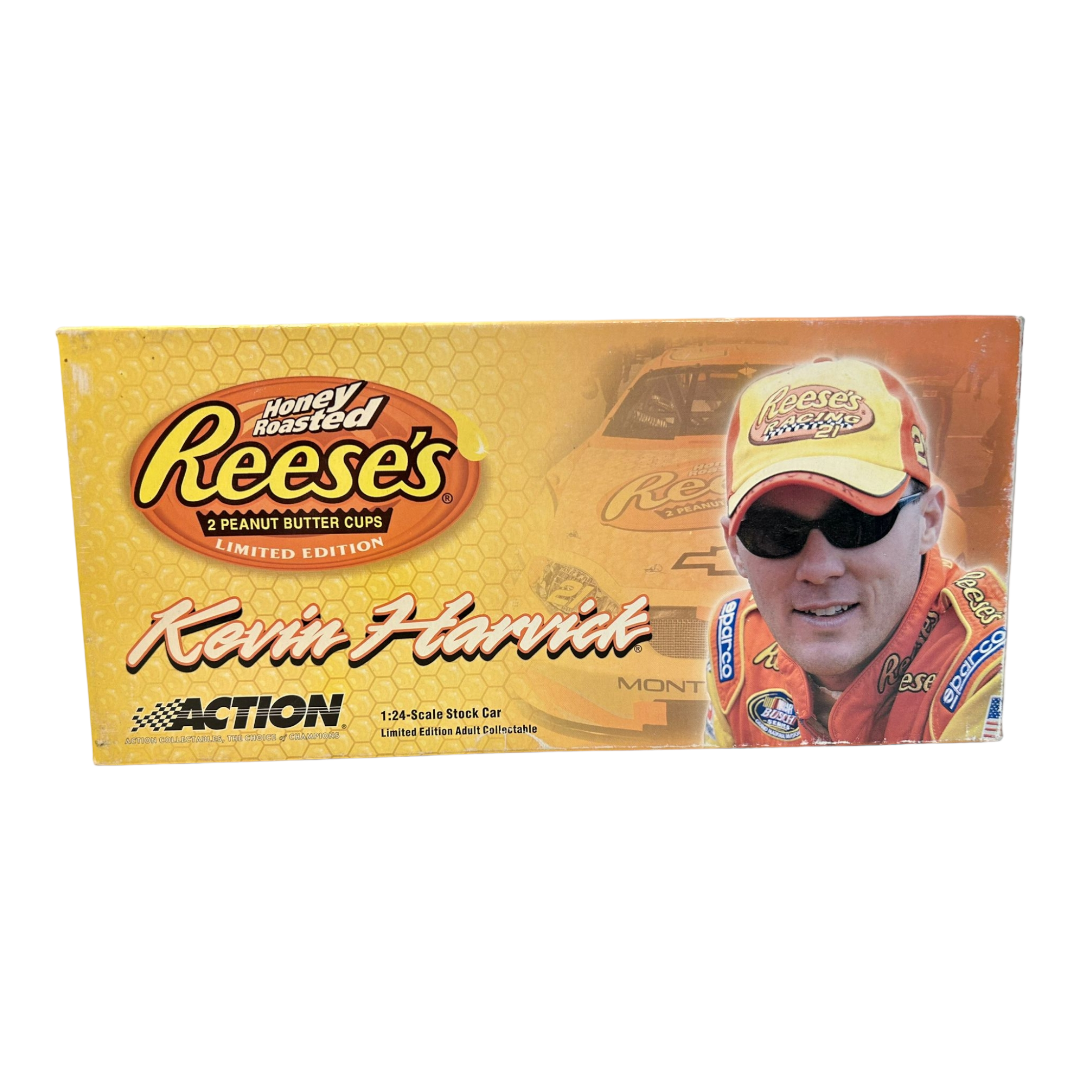 NIB *Kevin Harvick #21 / 2003 Honey Roasted Reese's 1:24 Die Cast Car