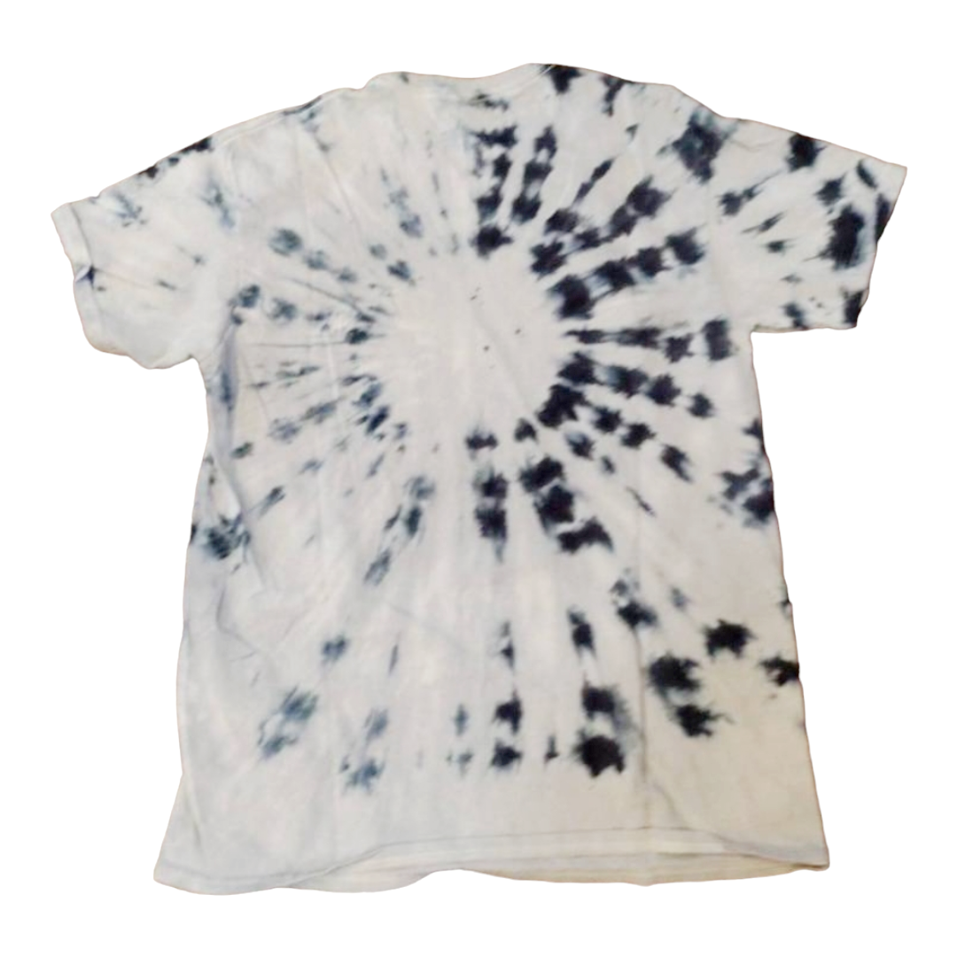 Liquid Blue Retrofit Tie Designer 76' KISS Band Tour Men's T-Shirt  (Medium)