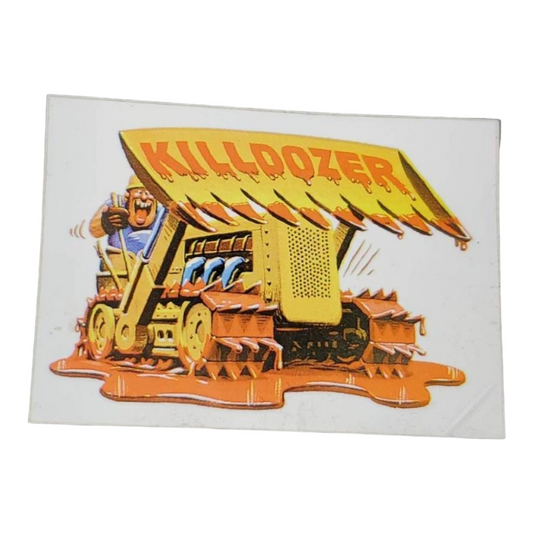 1980 'KILLDOZER' Garage Punk Rock Band Sticker