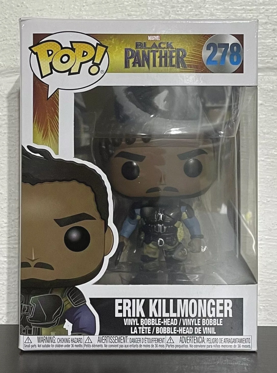 FUNKO Pop! Marvel Black Panther Erik Killmonger #278 NIB