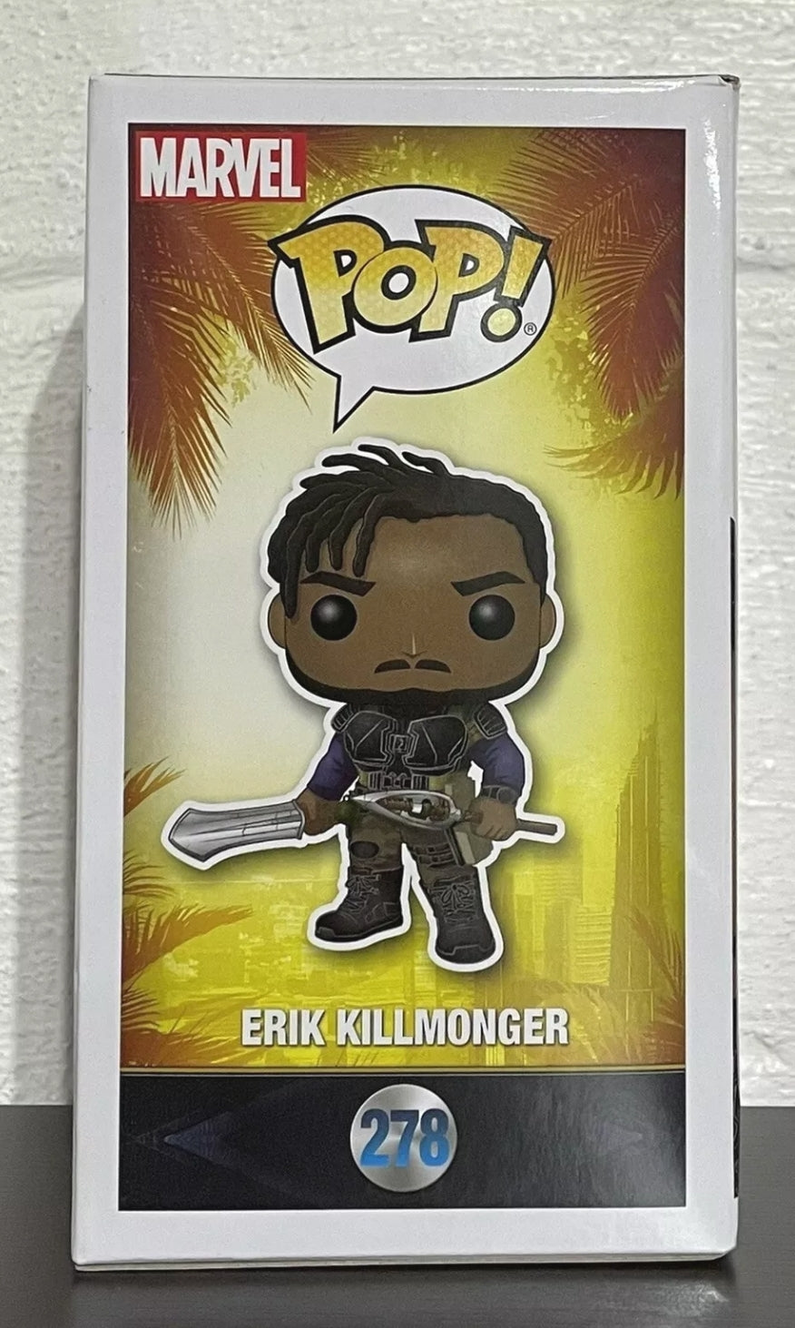 FUNKO Pop! Marvel Black Panther Erik Killmonger #278 NIB