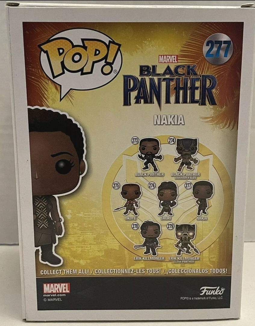 Funko POP! Marvel Black Panther Nakia Figure #277 NIB