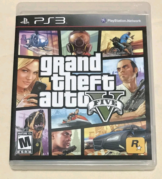 Grand Theft Auto 5, for PlayStation3 (used)