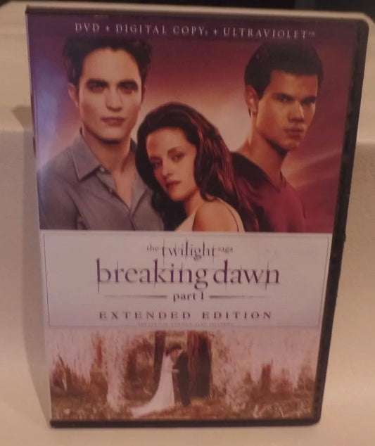 The Twilight Saga: Breaking Dawn Part 1 (DVD, 2013, Extended Ed.)