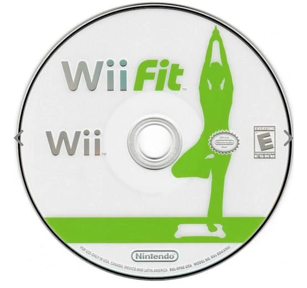 Nintendo game: Wii Fit (used/works great)