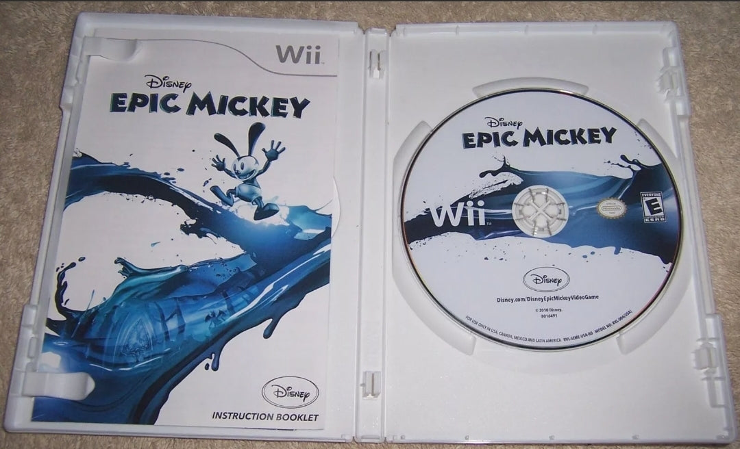 Disney Wii Game: EPIC MICKEY on an Epic Quest