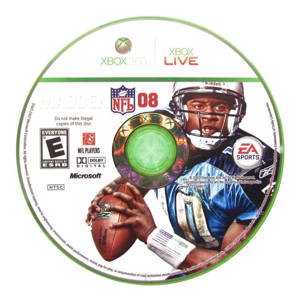 Madden EA Sport NFL 08 - Xbox

(used)