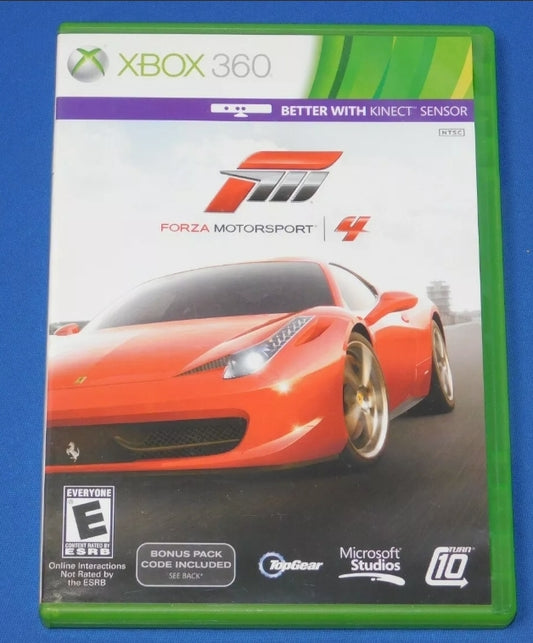 FORZA Motorsport 4 Game: XBOX 360 (used)