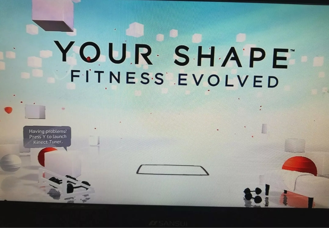 YOUR SHAPE Fitness Evolved: Xbox 360 Game, manual & case. (Used/works!)