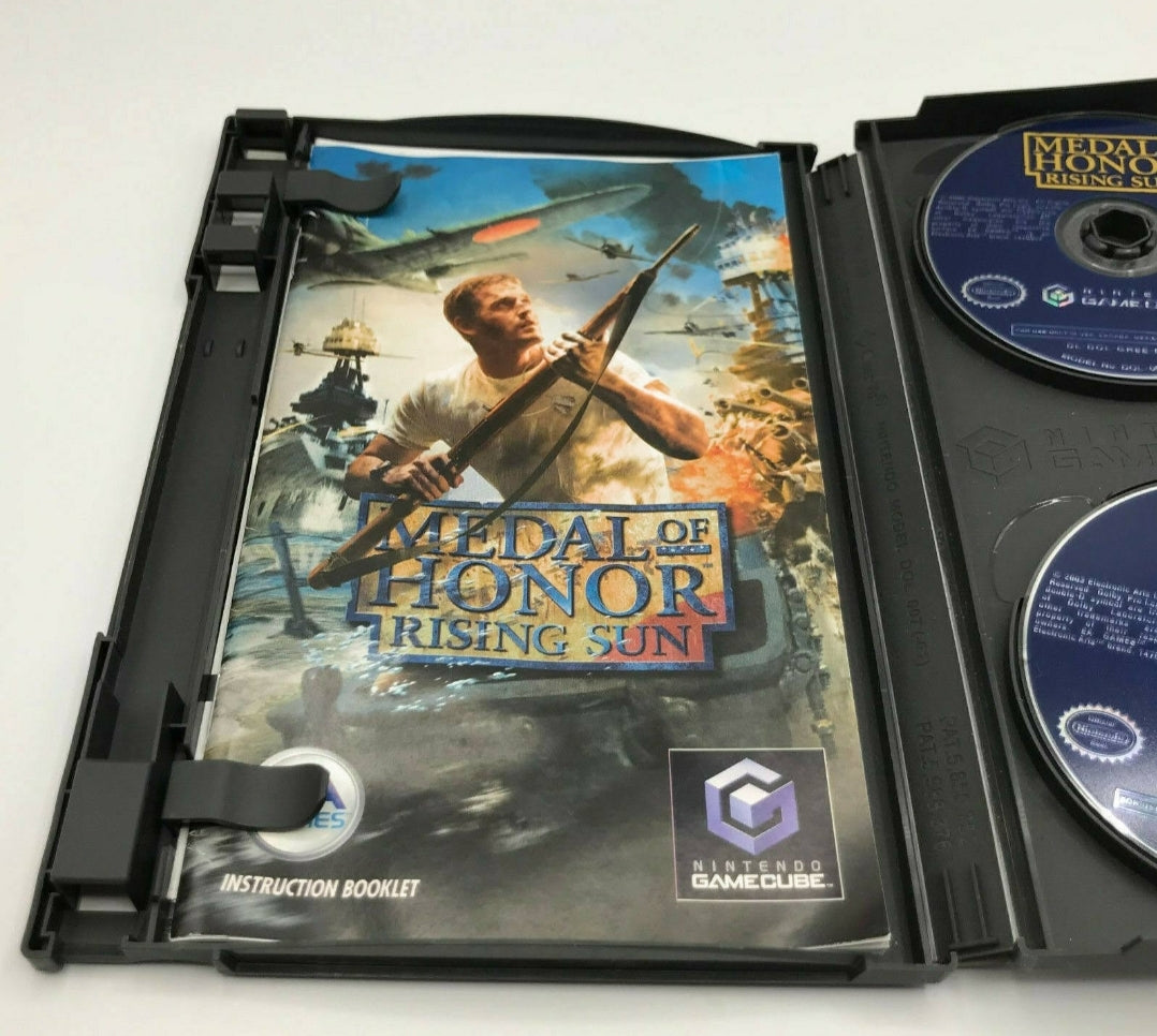 Medal of Honor: Rising Sun a Nintendo GameCube (used/works great!!) Comes w/ 2-discs, manual & case