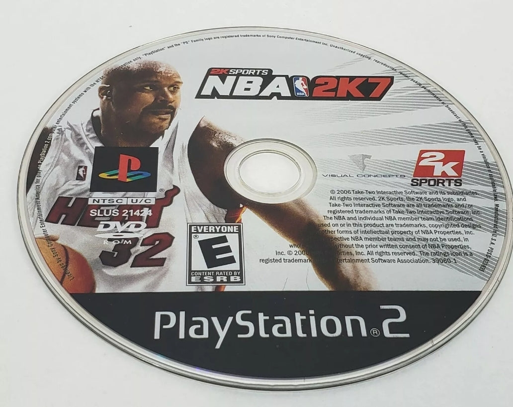 PlayStation 2: NBA 2K7 (A 2006 Basketball Simulation Video Game)