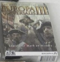 Europa Universalis III, A PC Windows Strategy Game (used)