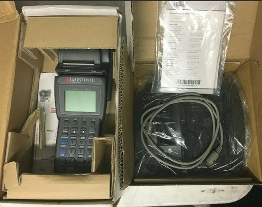 Linkpoint International LP9000 Wireless POS Credit Card Terminal w/ Battery Charger Boxed