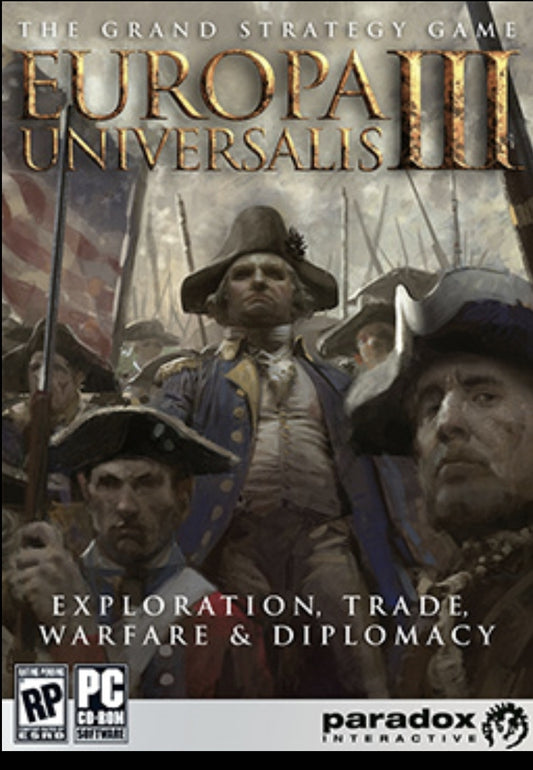 Europa Universalis III, A PC Windows Strategy Game (used)