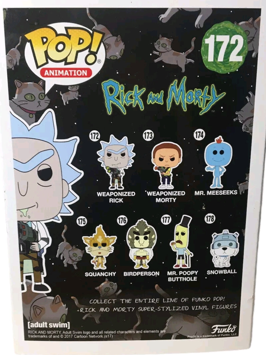 Funko Pop! Animation Rick and Morty Weaponized Rick #172