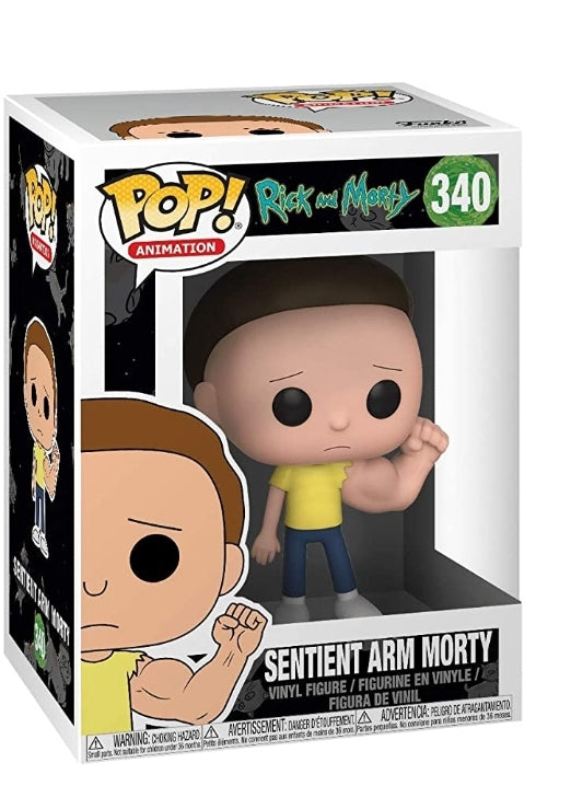 Funko POP! Animation: Rick and Morty #340 - Sentient Arm Morty NEW