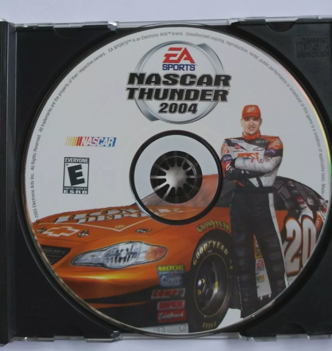 NASCAR Thunder 2004, EA Sports PC Game Grudges T. Stewart (works!)