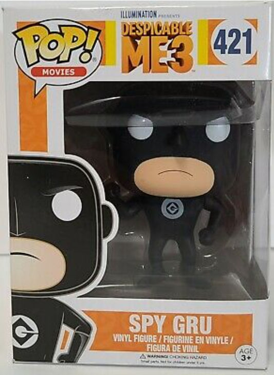 Funko Pop! Movies Despicable Me3 SPY GRU Vinyl Figure #421 *New