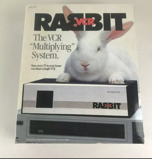 Vintage VCR Rabbit Multiplying System Share TV TR7000 *NEW