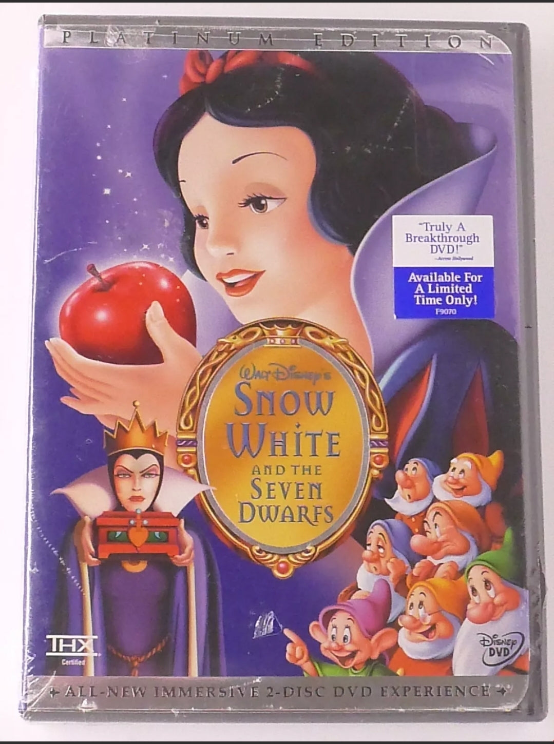 Snow White and the Seven Dwarfs (Disney Special Platinum Edition) DVD