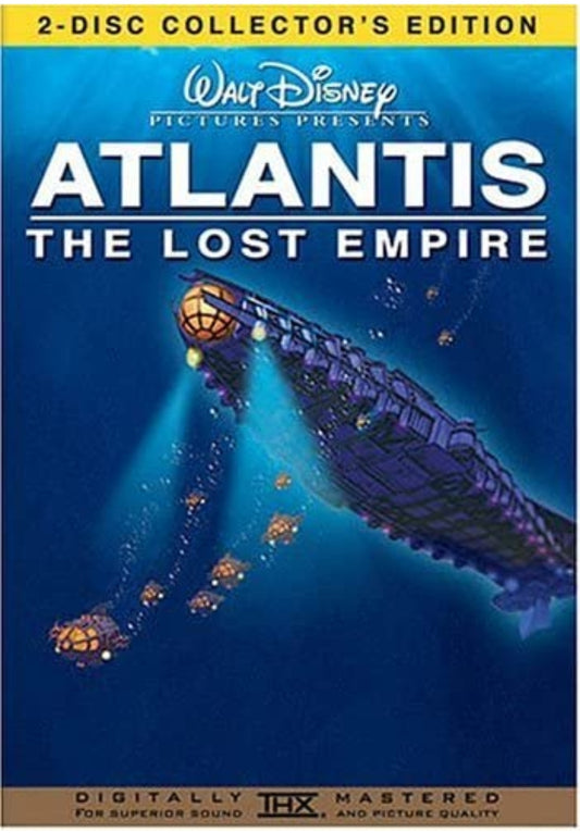 Walt Disney's Atlantis: The Lost Empire (2-Disc Collector's Edition) DVD *NEW