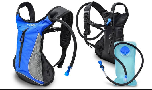 BRAND NEW - Aduro Hydro-Pro Hydration Backpack (Blue) 2L/67oz.