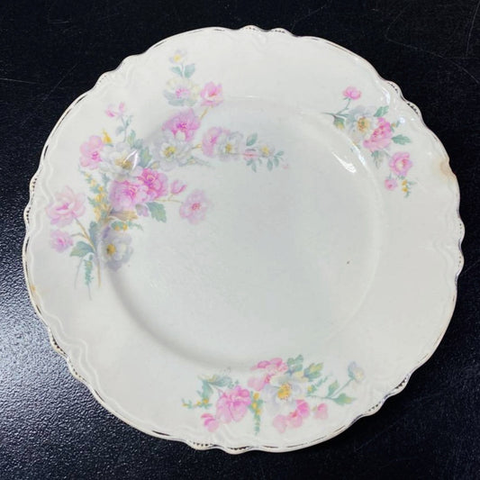 Vintage 1935 Homer Laughlin Virginia Rose Plate *Great