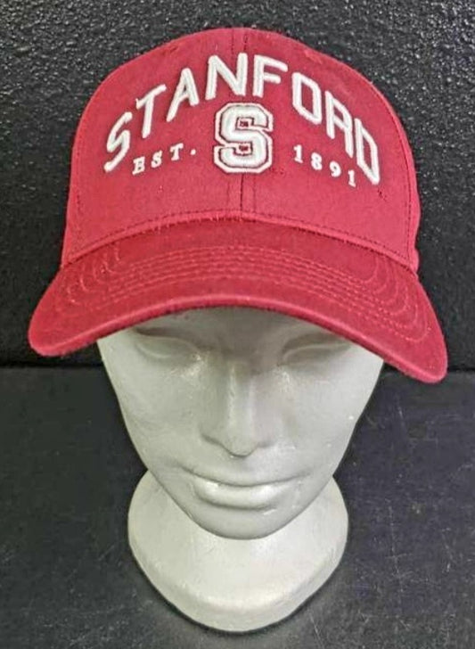 Red Stanford University 'S' Est. 1891 Baseball Hat Adj. Cap