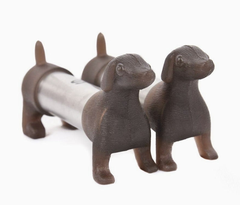 Stainless Steel Dachshund Salt & Pepper Shakers *Dogs