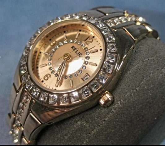 Relic by Fossil Women's Queen's Court Quartz Stainless Steel Sport Watch