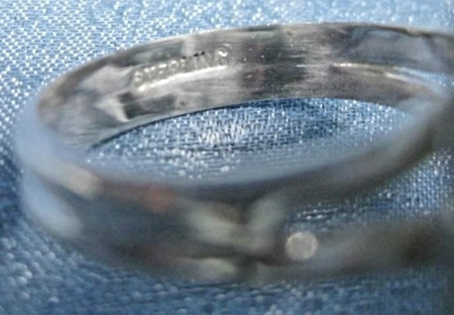 Beautiful Sterling Silver & Lapis Southwest Design Stone Ring *sz 7.5