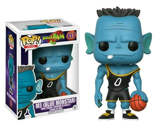 Funko Pop! Space Jam 'M3 (BLUE MONSTAR) #417 Looney Tunes NIB