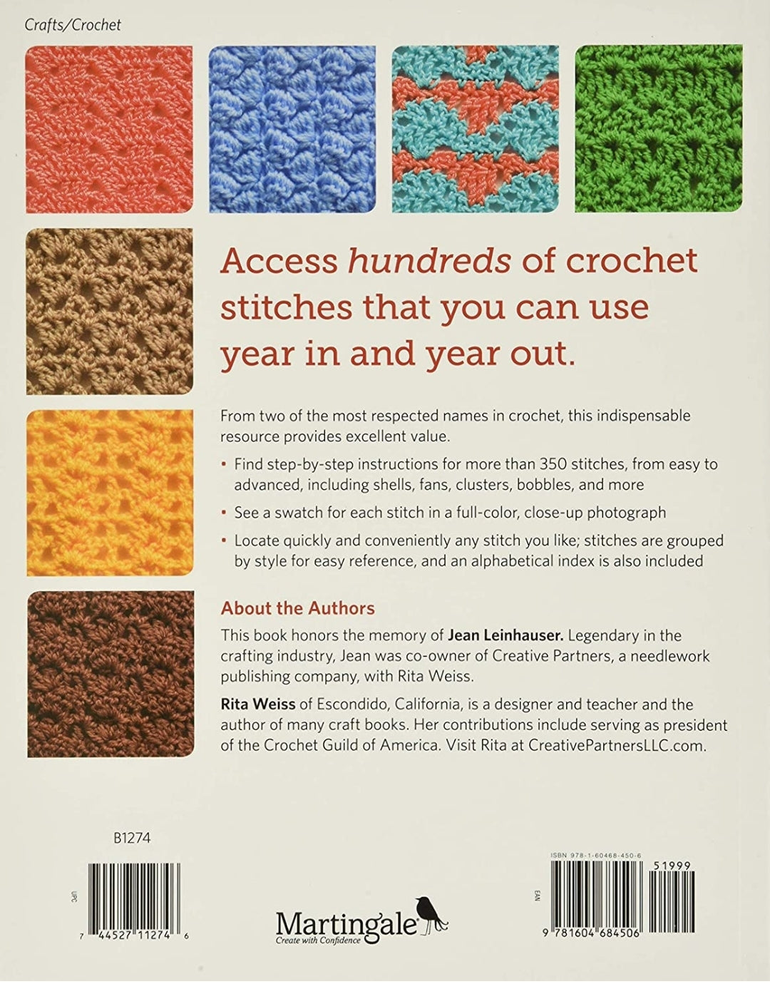 Rita Weiss - The Big Book of Crochet Stitches: Fabulous Fans, Pretty Picots, Clever Clusters, Lots More!