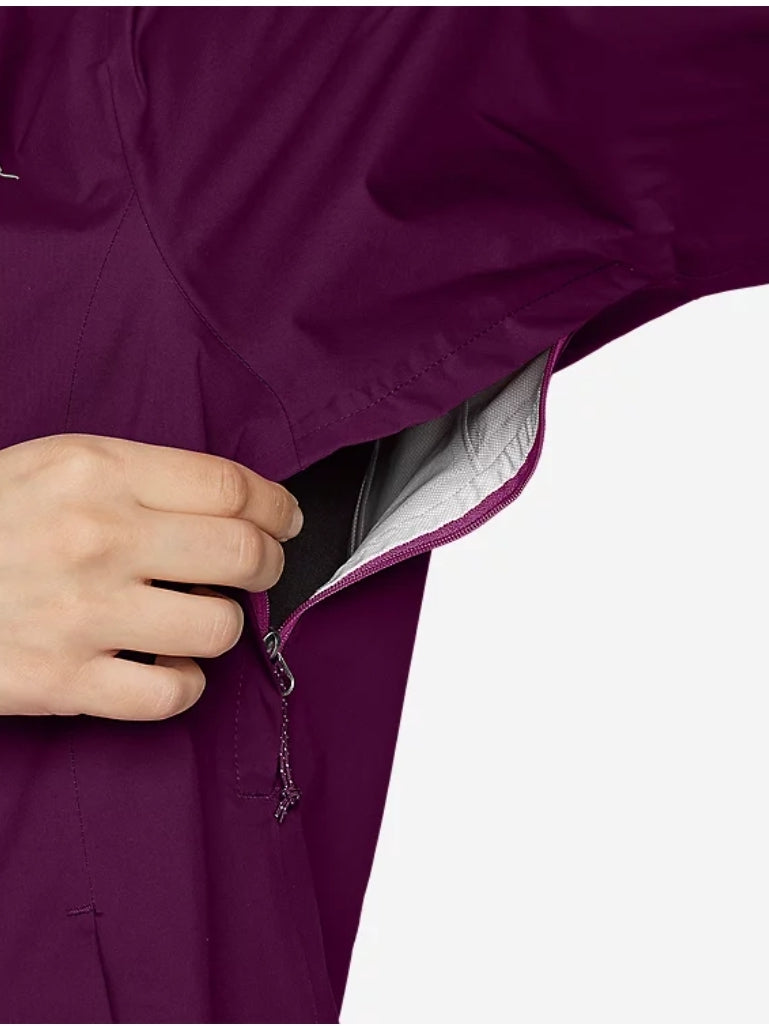 New - Eddie Bauer WeatherEdge Cloud Cap Stretch Rain Jacket XL