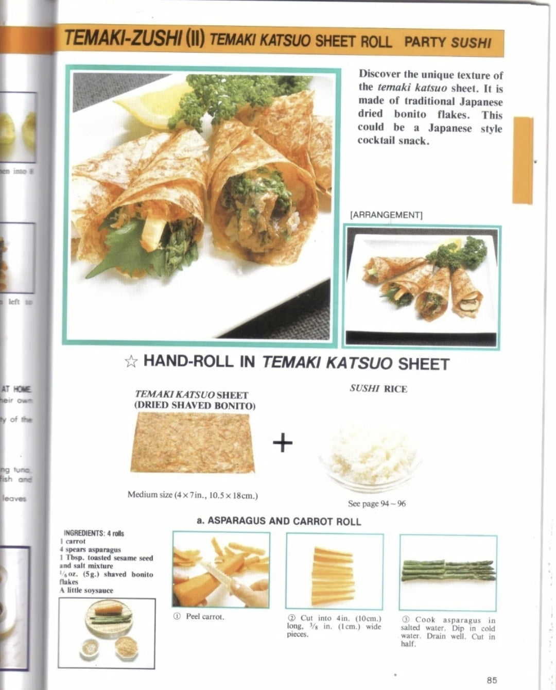 Quick & Easy Sushi CookBook by Heihachiro Tohyama/Yu HB Color Pics NEW