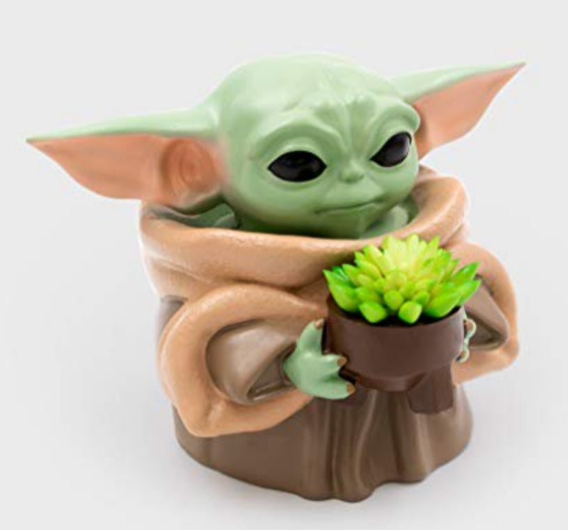 The Mandalorian "Baby Yoda" 4" Tall Planter Figure