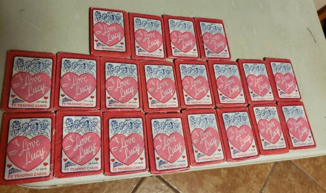 Twenty (20) Packages of "I Love Lucy" Pacific Trading Card Packages
