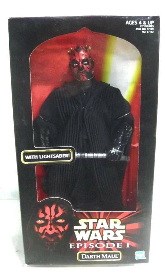 Star Wars Episode 1 Darth Maul 12" (1998) Action Figure w/ Lightsabor