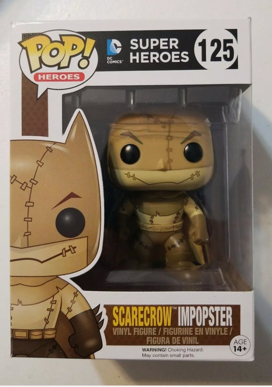 Funko Pop! Super Heros "Scarecrow Impopster" #125 *New