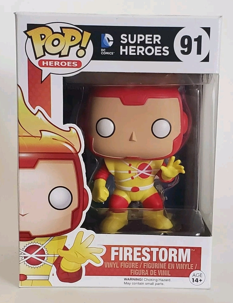 Funko Pop! DC Super Heros "FireStorm" #91 *New