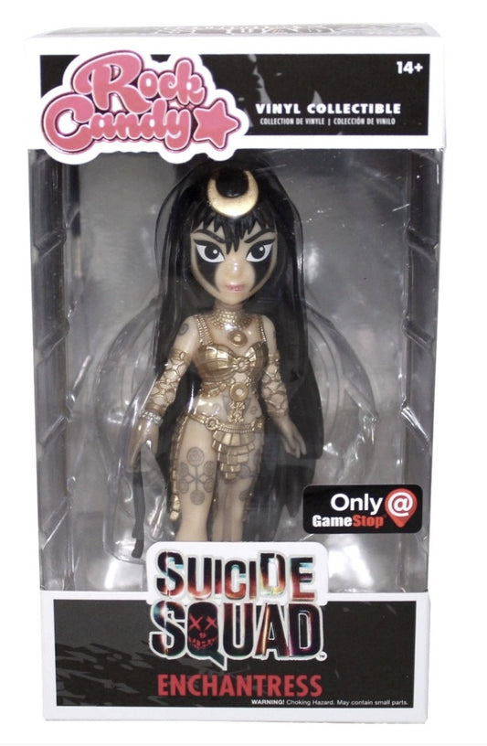 Funko Rock Candy DC Suicide Squad "Enchantress" GameStop EXCLUSIVE Mint Condition