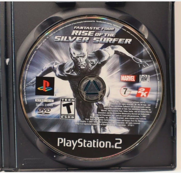 Fantastic Four: Rise of the Silver Surfer PS2 (Sony Playstation 2)