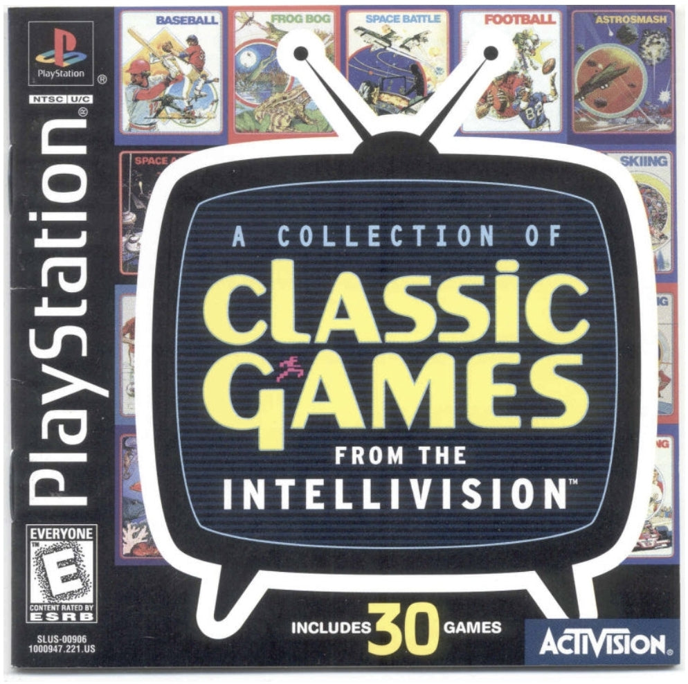 Collection of Classic Games Intellivision (Includes 30 Games) Playstation