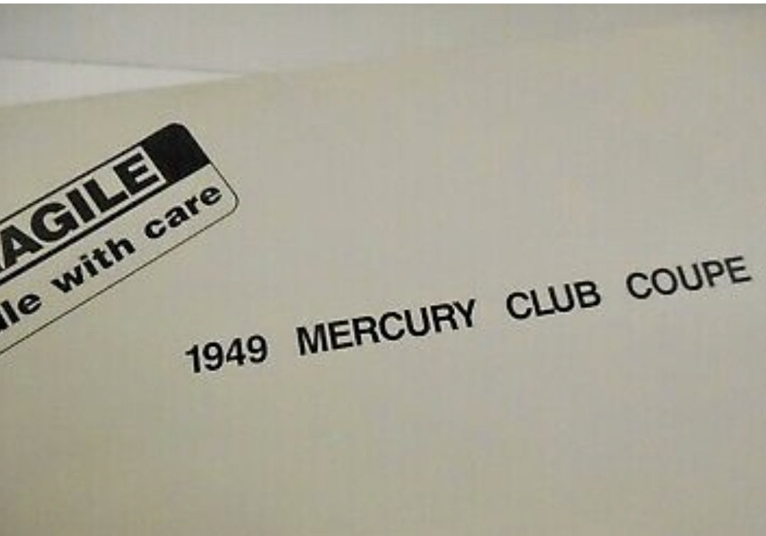 DANBURY MINT 1/24 SCALE 1949 Mercury Club Coupe DIECAST Model in Box