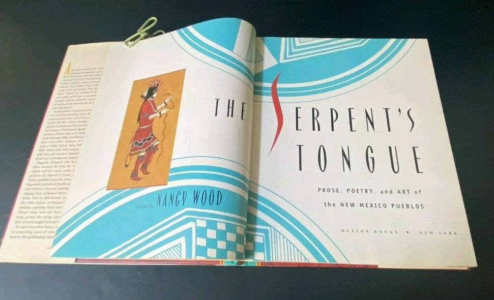 The Serpent's Tongue by Nancy Wood; Hardback/Dust Cover